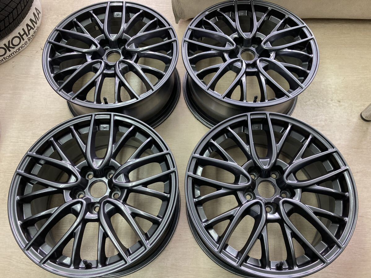 Hangout / スバル WRX STI純正◇8.5J 18in+55 5/114.3◇6POTキャリパー対応!!レヴォーグ レイバック S4  フォレスター等!!流用やスタッドレス用に